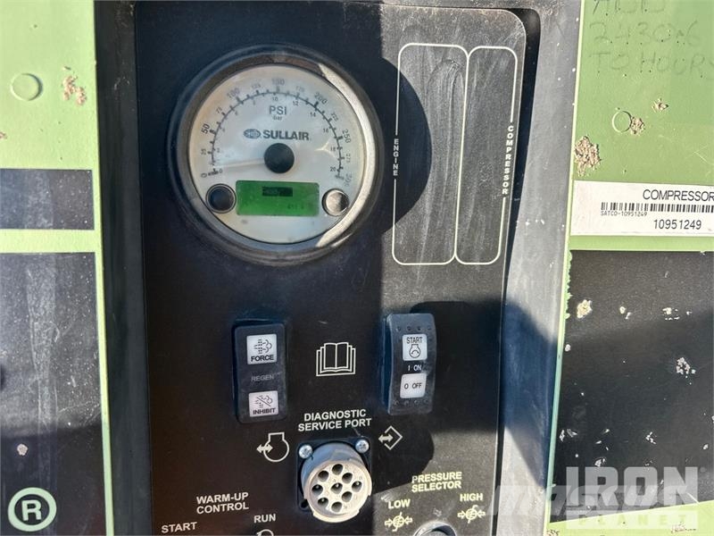 Sullair 185DPQ-KU-T3 185 cfm Mobile Air Compressor Kompressoren