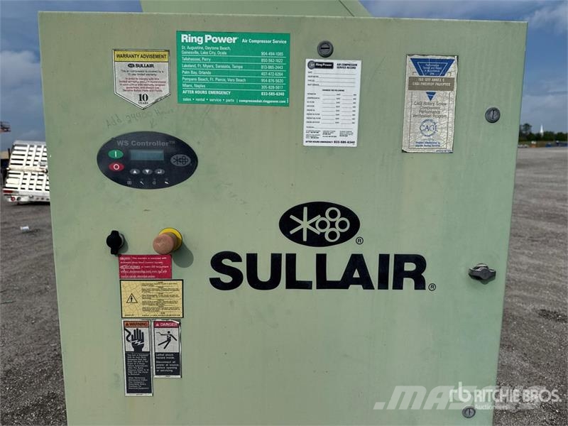 Sullair 3700 251 cfm Skid-Mounted Air Compressor Kompresory