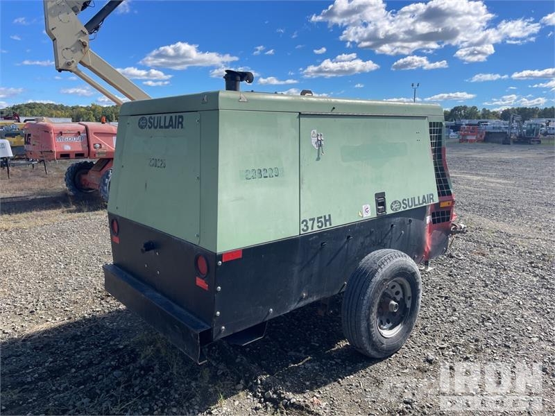 Sullair 375H DPQ JD3 375 cfm Mobile Air Compressor Compressors