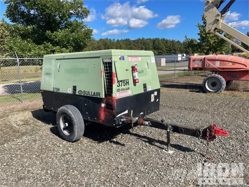 Sullair 375H DPQ JD3 375 cfm Mobile Air Compressor Compressors