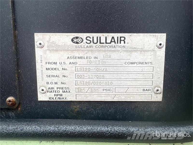 Sullair L5120 Electric Air Compressor Kompressorer