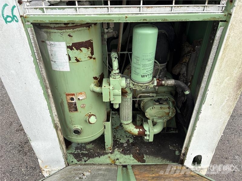 Sullair LS12-50H Skid-Mounted Electric Air Compressor Kompressorer