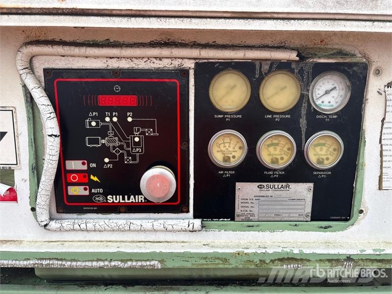 Sullair LS12-50H Skid-Mounted Electric Air Compressor Kompressorer