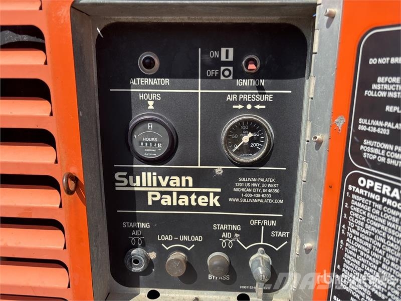 Sullivan DF185P31Z Mobile Air Compressor (Inoperable) 压缩机