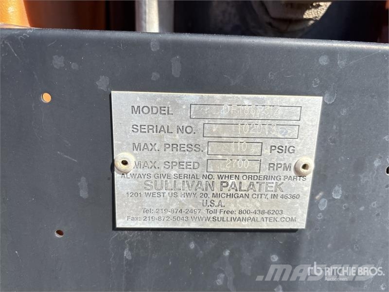 Sullivan DF185P31Z Mobile Air Compressor (Inoperable) 压缩机