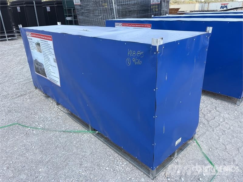  SUNTOP G500 500 ft x 7 ft Galvanized Chain Link Si Zäune und Zubehör