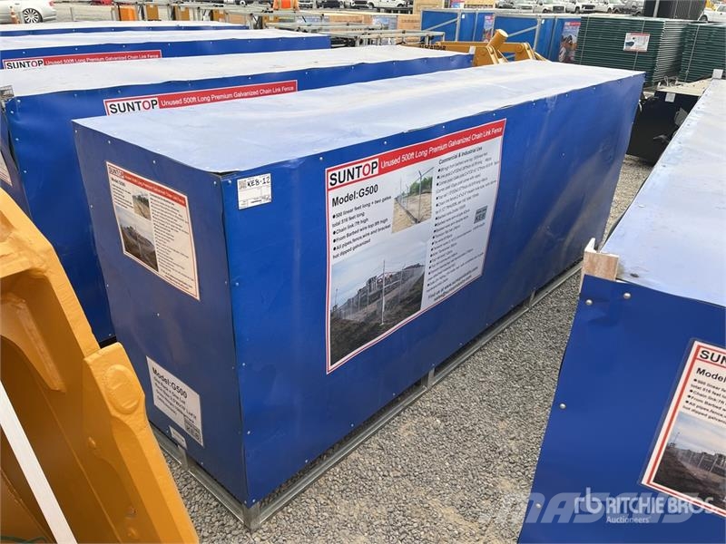  SUNTOP G500 500 ft x 7 ft Galvanized Chain Link Si Zäune und Zubehör