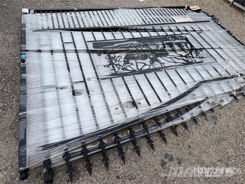 SUNTOP S0720-1 20 ft x 7 ft Wrought Iron Bi-Partin Otra maquinaria agrícola