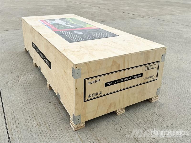 SUNTOP S2040 20 ft x 40 ft Shed (Unused) 鋼架建築