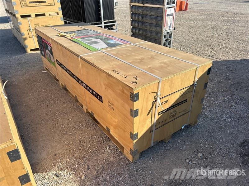  SUNTOP S2541 Double Garage Metal Storage Building  المباني الإطار الصلب