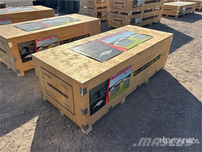  SUNTOP S3640 36 ft x 40 ft Container Shelter (Unus معدات البناء - غير ذلك