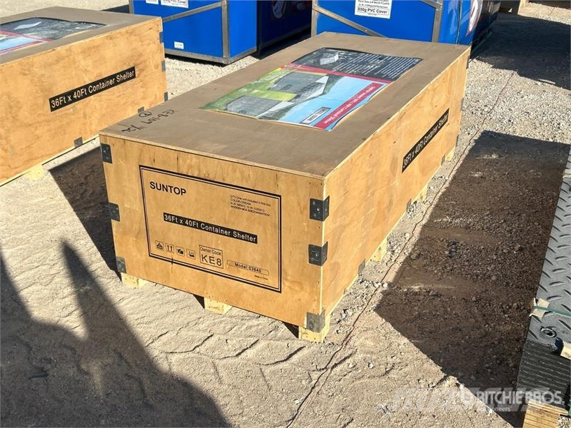  SUNTOP S3640 36 ft x 40 ft Container Shelter (Unus معدات البناء - غير ذلك