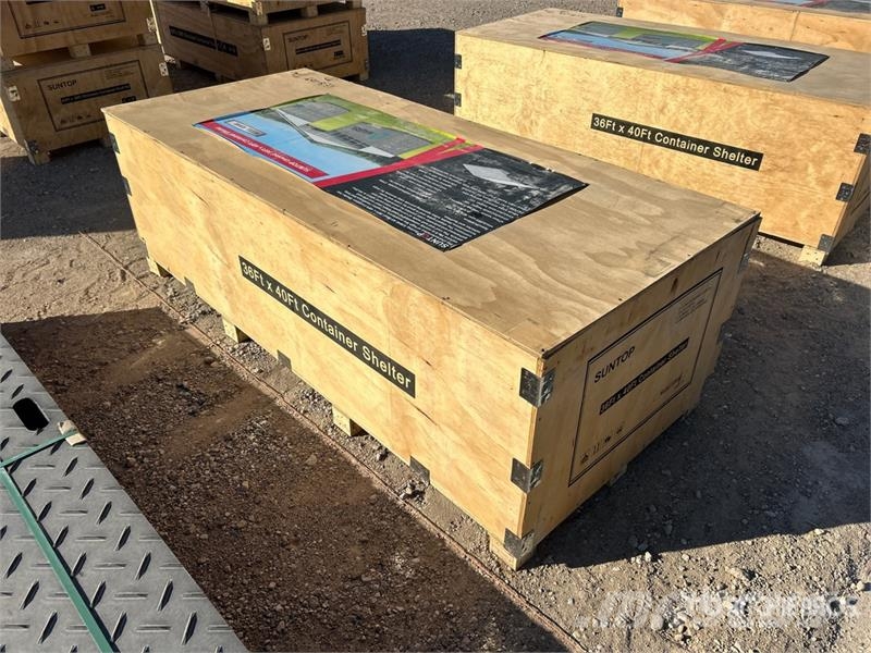 SUNTOP S3640 36 ft x 40 ft Container Shelter (Unus معدات البناء - غير ذلك