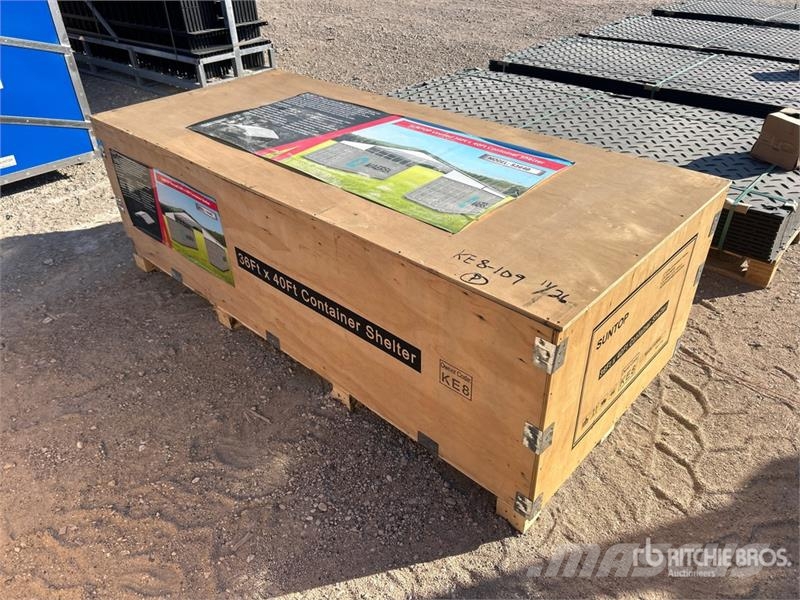  SUNTOP S3640 36 ft x 40 ft Container Shelter (Unus معدات البناء - غير ذلك