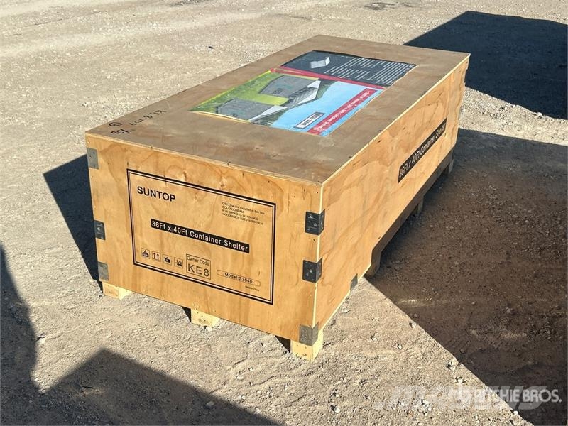  SUNTOP S3640 36 ft x 40 ft Container Shelter (Unus معدات البناء - غير ذلك