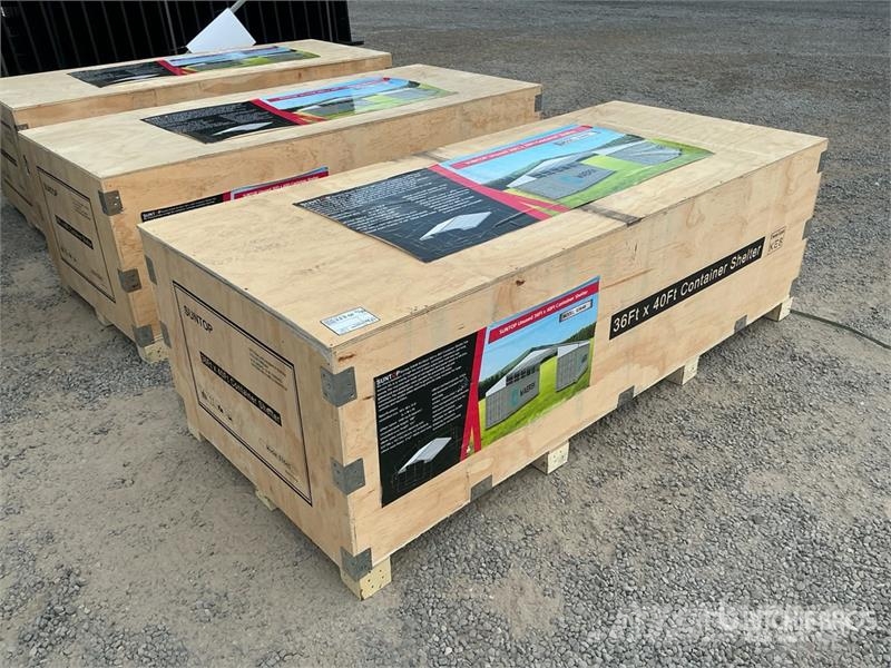  SUNTOP S3640 36 ft x 40 ft Container Shelter (Unus Other