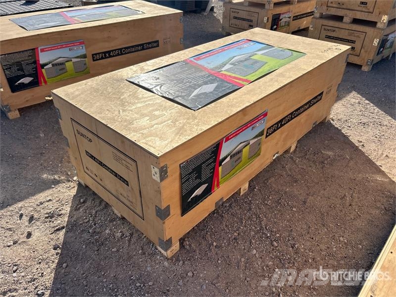  SUNTOP S3640 36 ft x 40 ft Container Shelter (Unus معدات البناء - غير ذلك