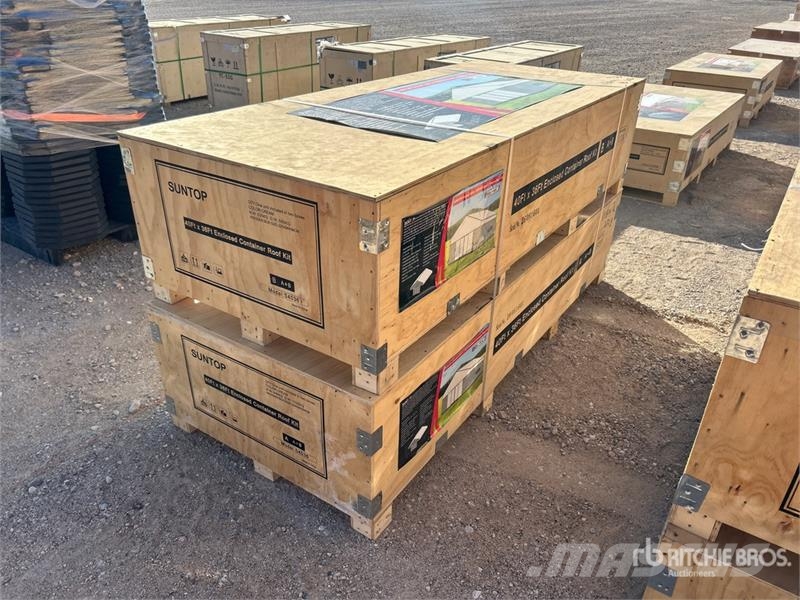  SUNTOP S4036 36 ft x 40 ft Enclosed Container Shel معدات البناء - غير ذلك