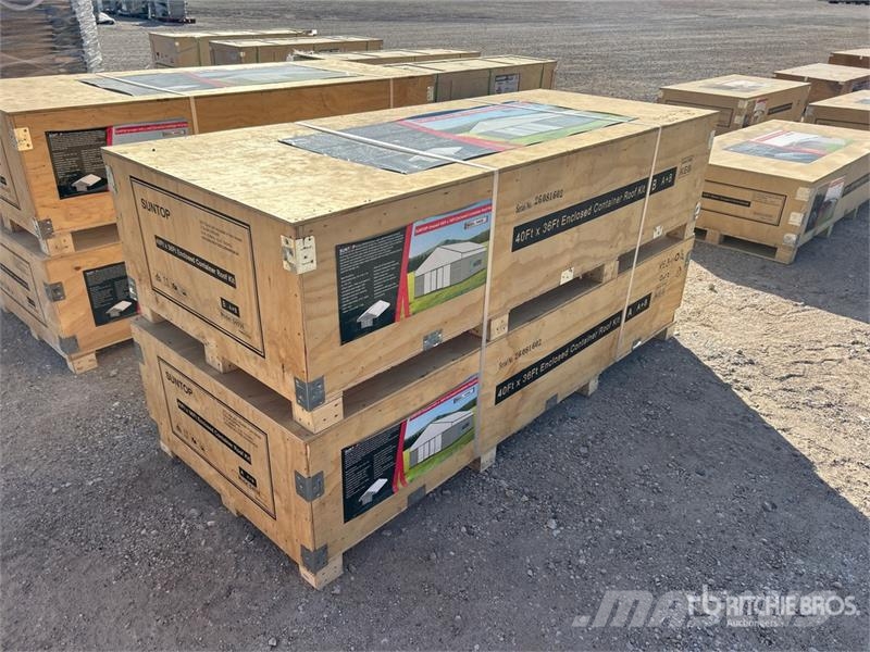  SUNTOP S4036 36 ft x 40 ft Enclosed Container Shel Строительная техника - Другие