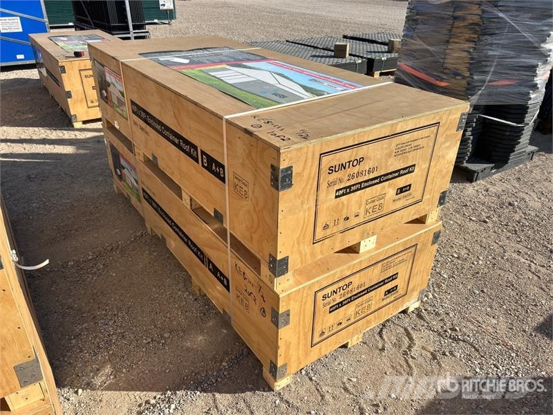  SUNTOP S4036 36 ft x 40 ft Enclosed Container Shel معدات البناء - غير ذلك