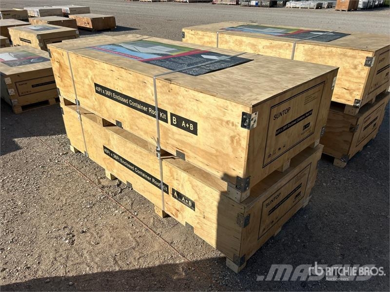  SUNTOP S4036 36 ft x 40 ft Enclosed Container Shel معدات البناء - غير ذلك