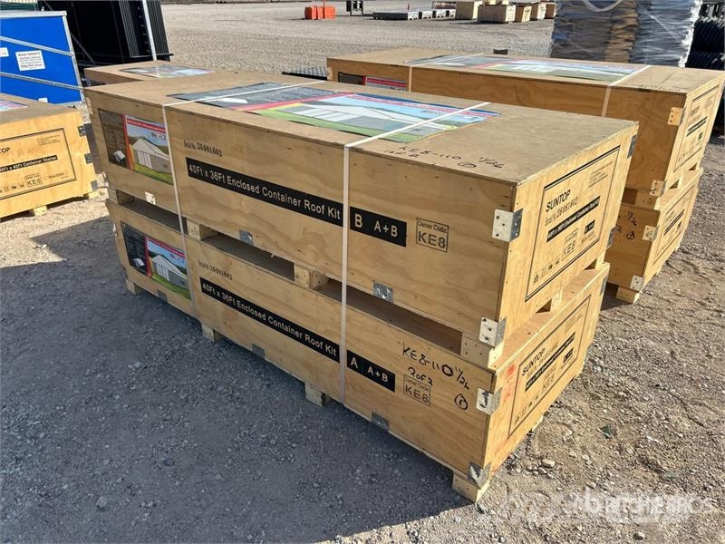  SUNTOP S4036 36 ft x 40 ft Enclosed Container Shel Строительная техника - Другие
