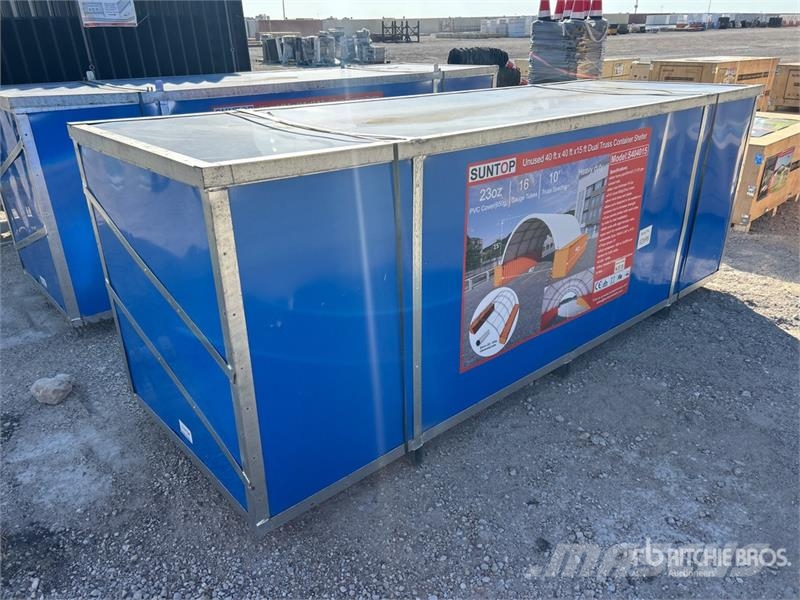  SUNTOP S404015 40 ft x 40 ft Dual Truss Container  معدات البناء - غير ذلك