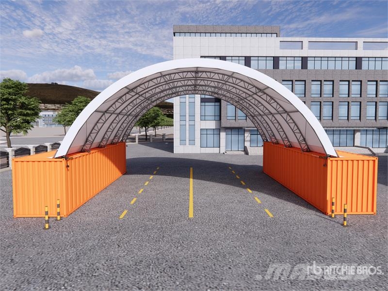 SUNTOP S404015 40 ft x 40 ft Dual Truss Container Строителство - Други