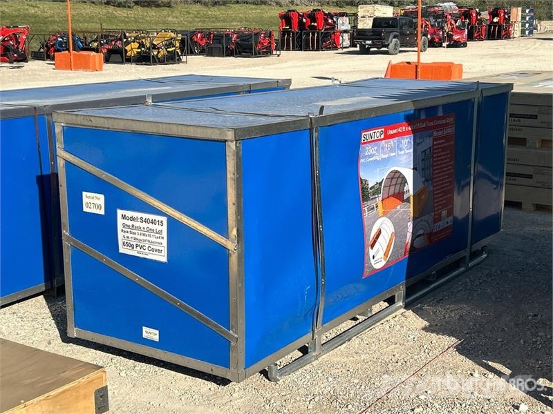  SUNTOP S404015 40 ft x 40 ft Dual Truss Container  معدات البناء - غير ذلك
