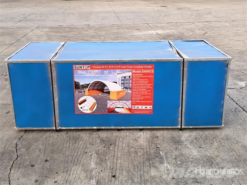  SUNTOP S404015 40 ft x 40 ft Dual Truss Container  Строителство - Други