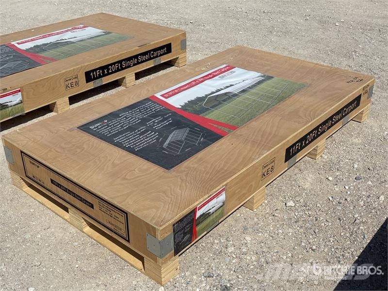 SUNTOP SC1120 11 ft x 20 ft Carport (Unused) Čelični okviri za građevine