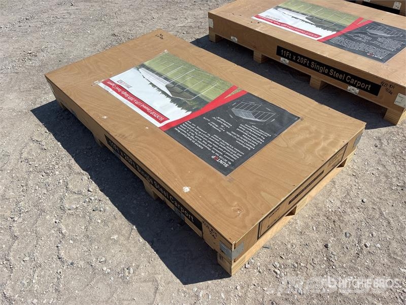 SUNTOP SC1120 11 ft x 20 ft Carport (Unused) Čelični okviri za građevine