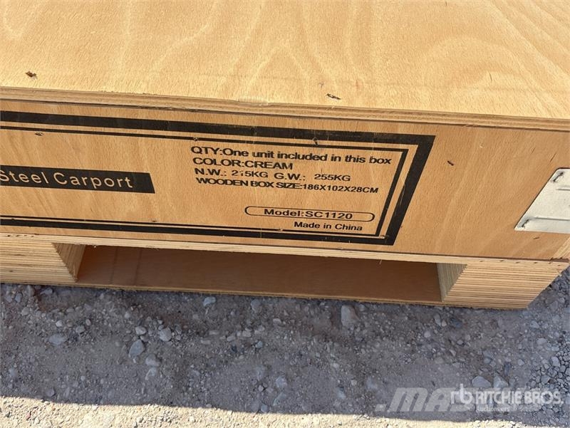 SUNTOP SC1120 11 ft x 20 ft Carport (Unused) Čelični okviri za građevine