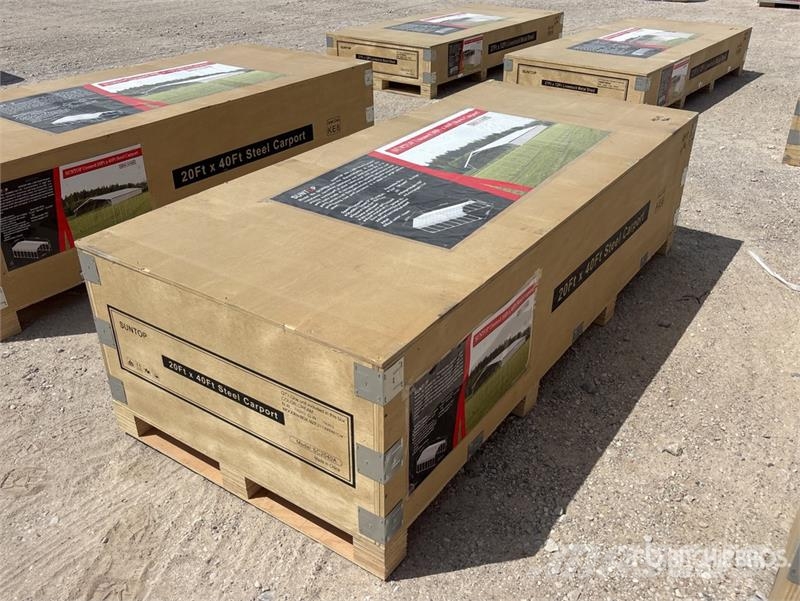  SUNTOP SC2040A 20 ft x 40 ft Carport (Unused) Čelični okviri za građevine