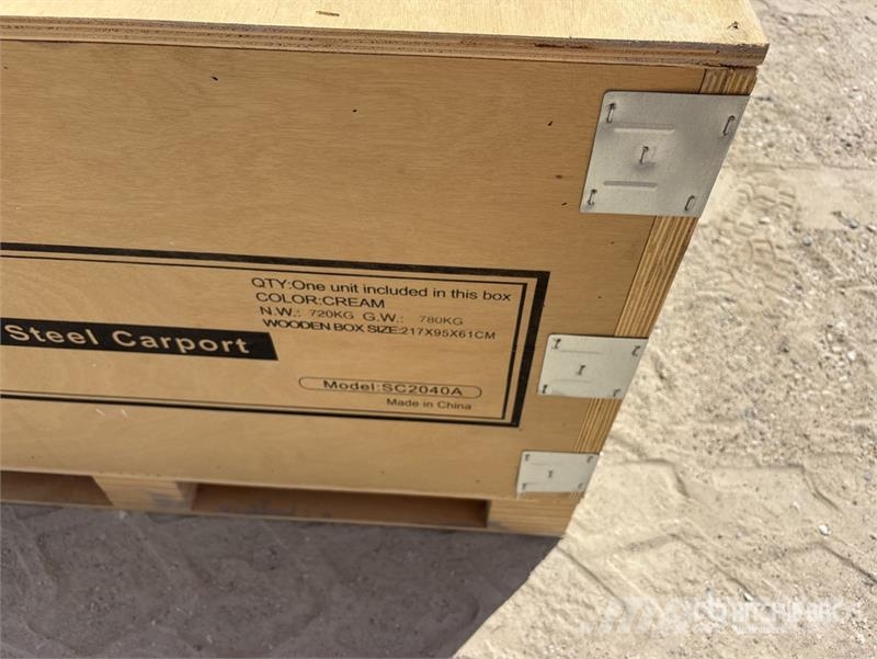 SUNTOP SC2040A 20 ft x 40 ft Carport (Unused) Čelični okviri za građevine