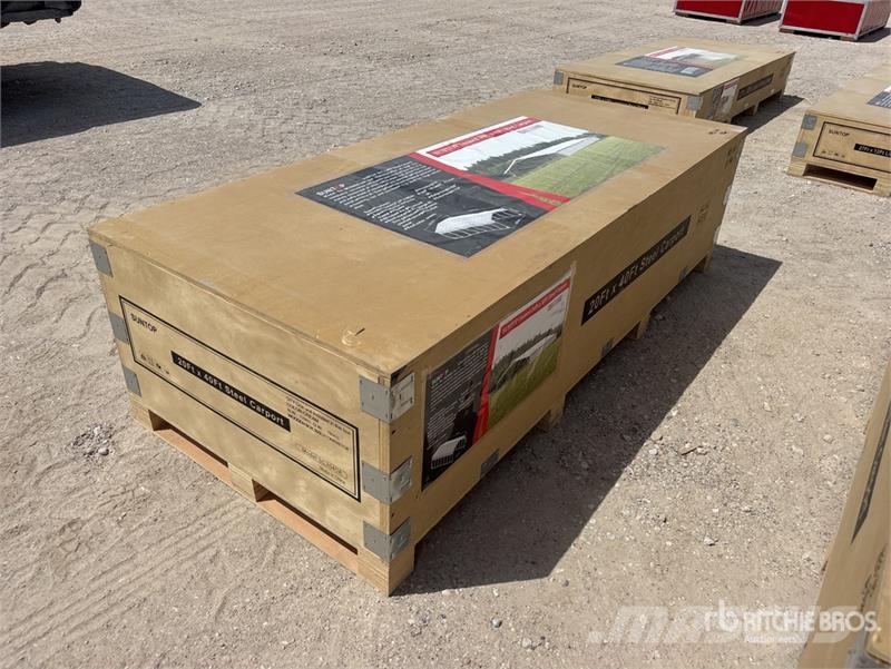 SUNTOP SC2040A 20 ft x 40 ft Carport (Unused) Čelični okviri za građevine