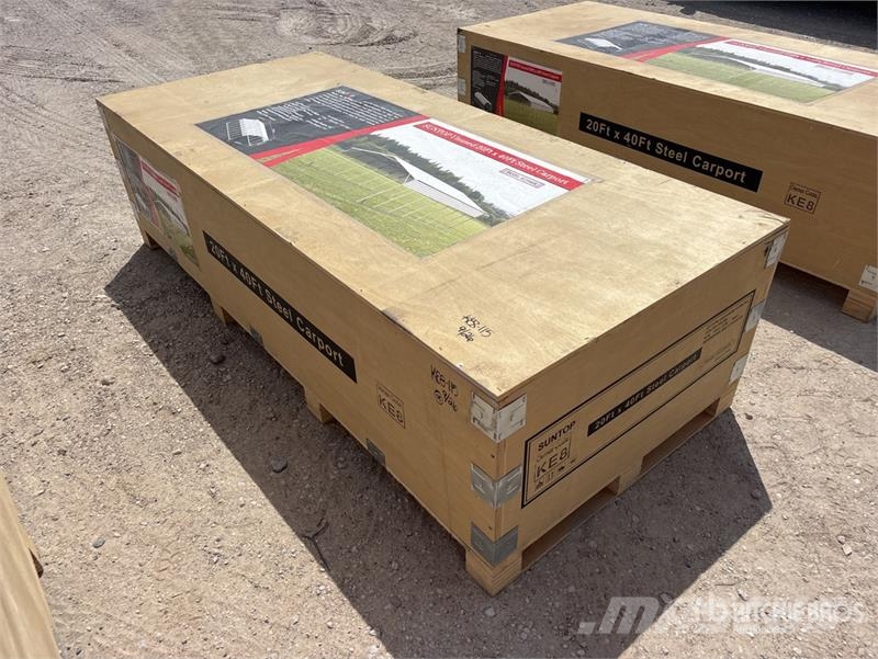  SUNTOP SC2040A 20 ft x 40 ft Carport (Unused) Čelični okviri za građevine
