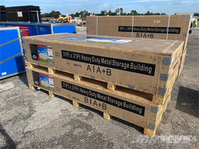 SUNTOP SC3131 Double Garage Metal Storage Building Ατσάλινο πλαίσιο κτιρίων