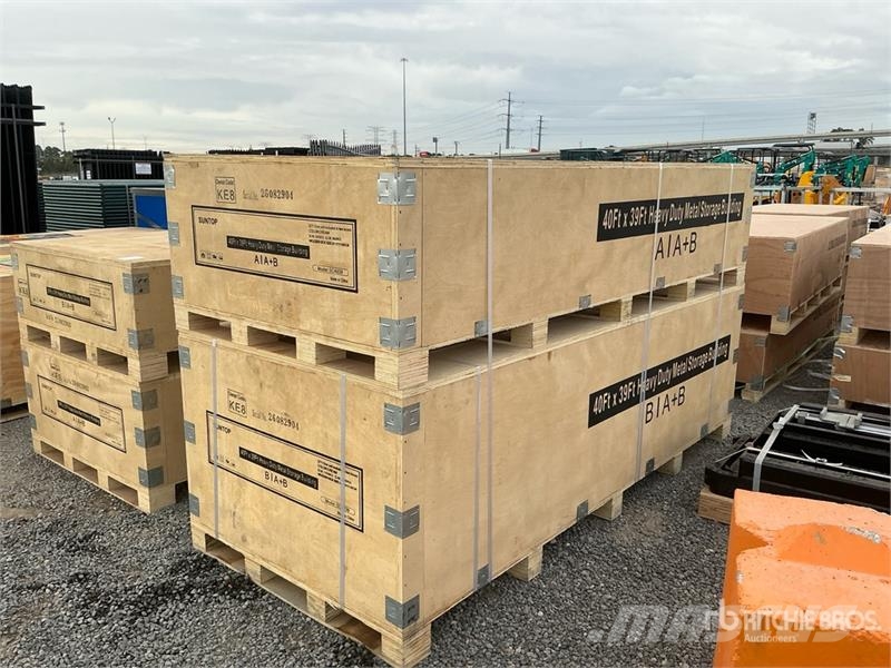 SUNTOP SC4039 Double Garage Metal Storage Building Steel frame buildings