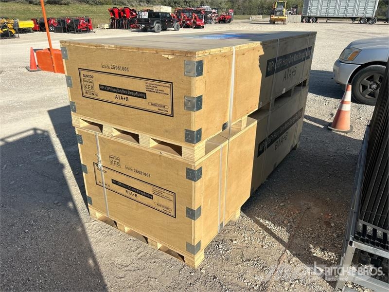  SUNTOP SC4039 Double Garage Metal Storage Building المباني الإطار الصلب
