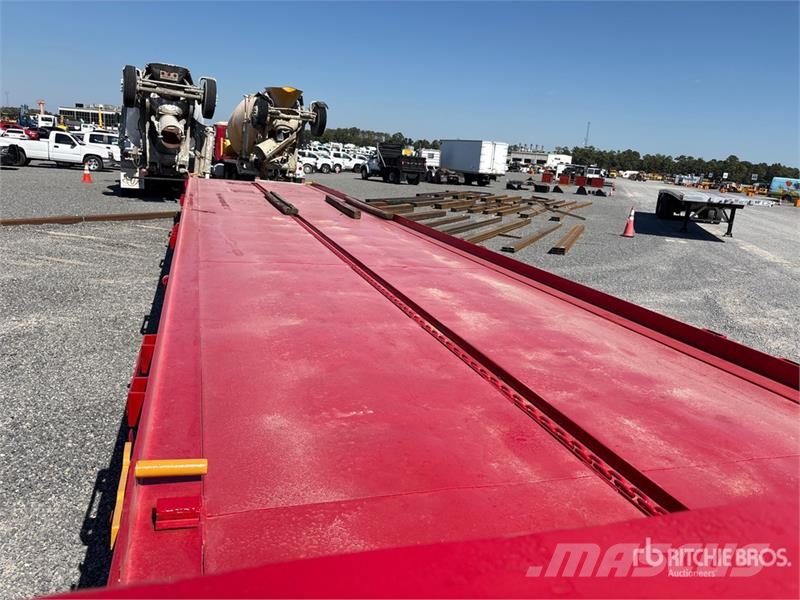 Superline DO20T532CDU 53 ft T/A Equipment Trailer Трейлери колесного транспортного засобу