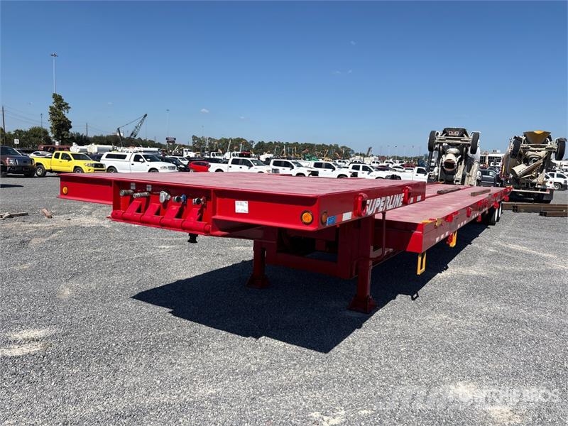 Superline DO20T532CDU 53 ft T/A Equipment Trailer Трейлери колесного транспортного засобу