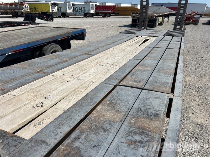 T/A Lowboy Trailer Zemie treileri
