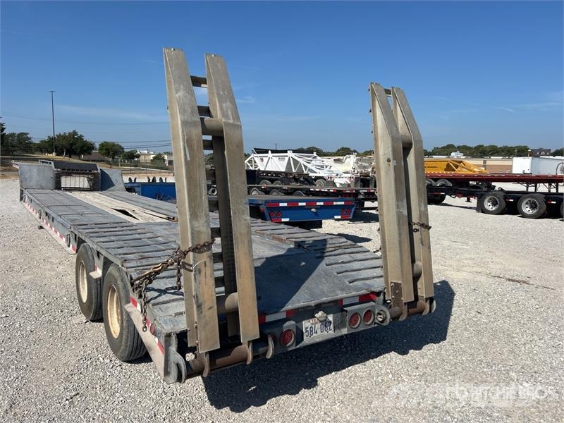 T/A Lowboy Trailer Zemie treileri