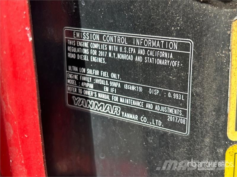 Takeuchi TB216 Mini bagri <7t