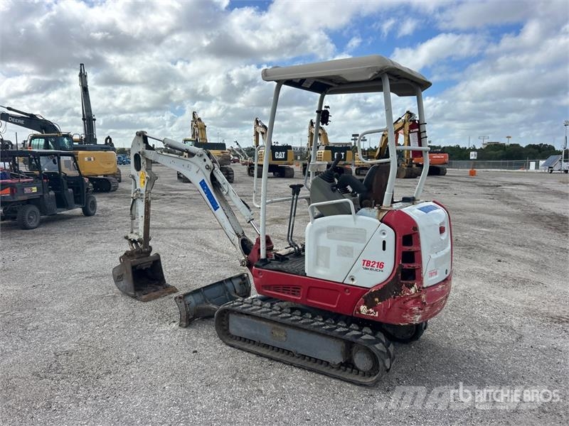 Takeuchi TB216 Mini bagri <7t
