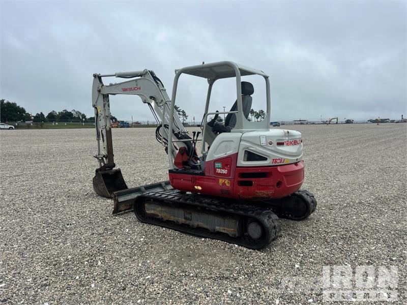 Takeuchi TB260 Minigrävare < 7t