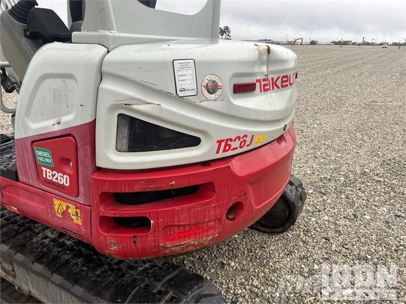 Takeuchi TB260 Minigrävare < 7t