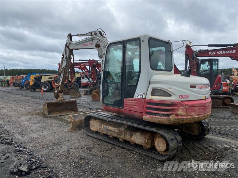 Takeuchi TB285 Tracked Excavator Pelle sur chenilles
