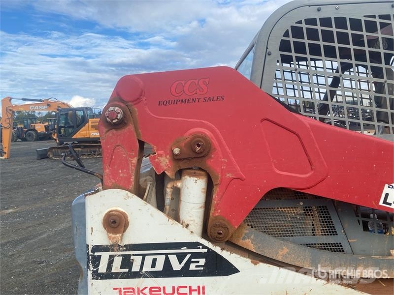 Takeuchi TL10V2 Compact Track Loader Minilæsser - skridstyret